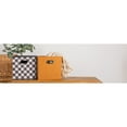 thumbnail image 7 of Household Essentials Fabric Storage Bins 6 Piece Set, Checkerboard White and Black, 7 of 7