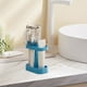 thumbnail image 4 of Juego de Soporte para Cepillos de Dientes de Baño | Portavasos para Cepillos de Dientes para Parejas | Organizador de Plástico para Cepillos de Dientes con Base de Drenaje Que Ahorra Espacio | Diseño, 4 of 6