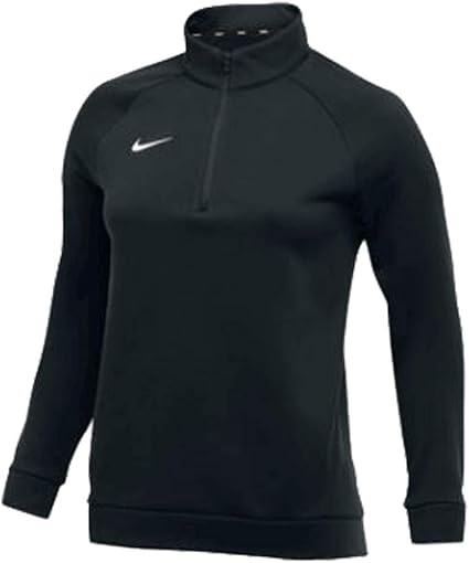 Nike Therma Women's Training Top 1/2-Zip Mock-Neck Black/White