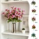 thumbnail image 1 of Decoración al mayorista de ramo de pensamientos artificiales de 5 tallos • Flores de pensamiento falsas para bodas, jardines, salones, jardinería, exhibiciones florales, 1 of 6