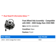 thumbnail image 2 of Front Wheel Hub Assembly - Compatible with 2003 - 2005 Dodge Ram 3500 RWD 2004, 2 of 2
