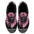 thumbnail image 2 of BreaStCancer Awareness Faith Shoes Sneakers Black Size 13, 2 of 7
