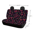 thumbnail image 4 of CHAQLIN Cherry Car Backseat Covers with SUV Van, Durable Non-Slip Seat Cover Protectors(Set of 2 Pieces), 4 of 4