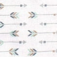 thumbnail image 4 of Luvable Friends Baby Boy Cotton Flannel Receiving Blankets, Boy Feathers 3-Pack, One Size, 4 of 8