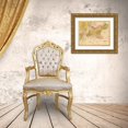 thumbnail image 3 of Vintage Maps 18x15 Gold Ornate Wood Framed with Double Matting Museum Art Print Titled - Prussia 1844, 3 of 4