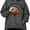 Dark Gray, variant on Pet Pouch Hoodie for Women, Cat Dog Carrier Sweatshirt with Easy-Clean Zipper Pet Pouch, Oversized Long Sleeve Pullover(Army Green,2XL)