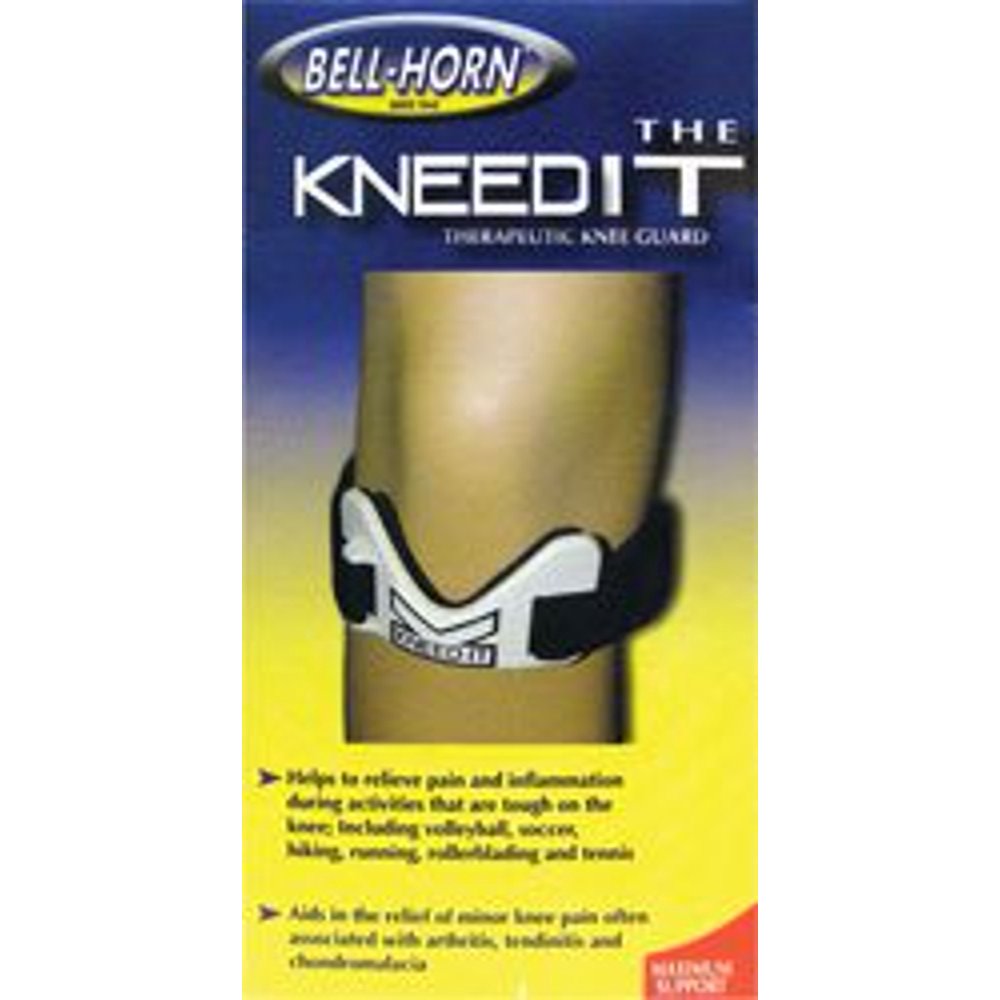 KneedIT Knee Guard in White / Black