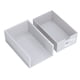 thumbnail image 1 of Caja de almacenamiento Material PP apilable Almacenamiento clasificado de gran capacidad Caja de cajón resistente y duradera Gris, 1 of 5