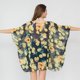 thumbnail image 5 of o Mujer Beach Suelto Frente abierto Kimono Traje de Colcomx Cárdigan tipo kimono de playa, 5 of 8