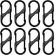 thumbnail image 1 of HNZHSL 8 Piezas Mosquetón de Aluminio, Mini Clips de Mosquetón Doble, Mosqueton Llavero de Aluminio, Clips de Mosquetón, Llavero de montañismo Multifuncional para Correa de Perro para Acampar, 1 of 7