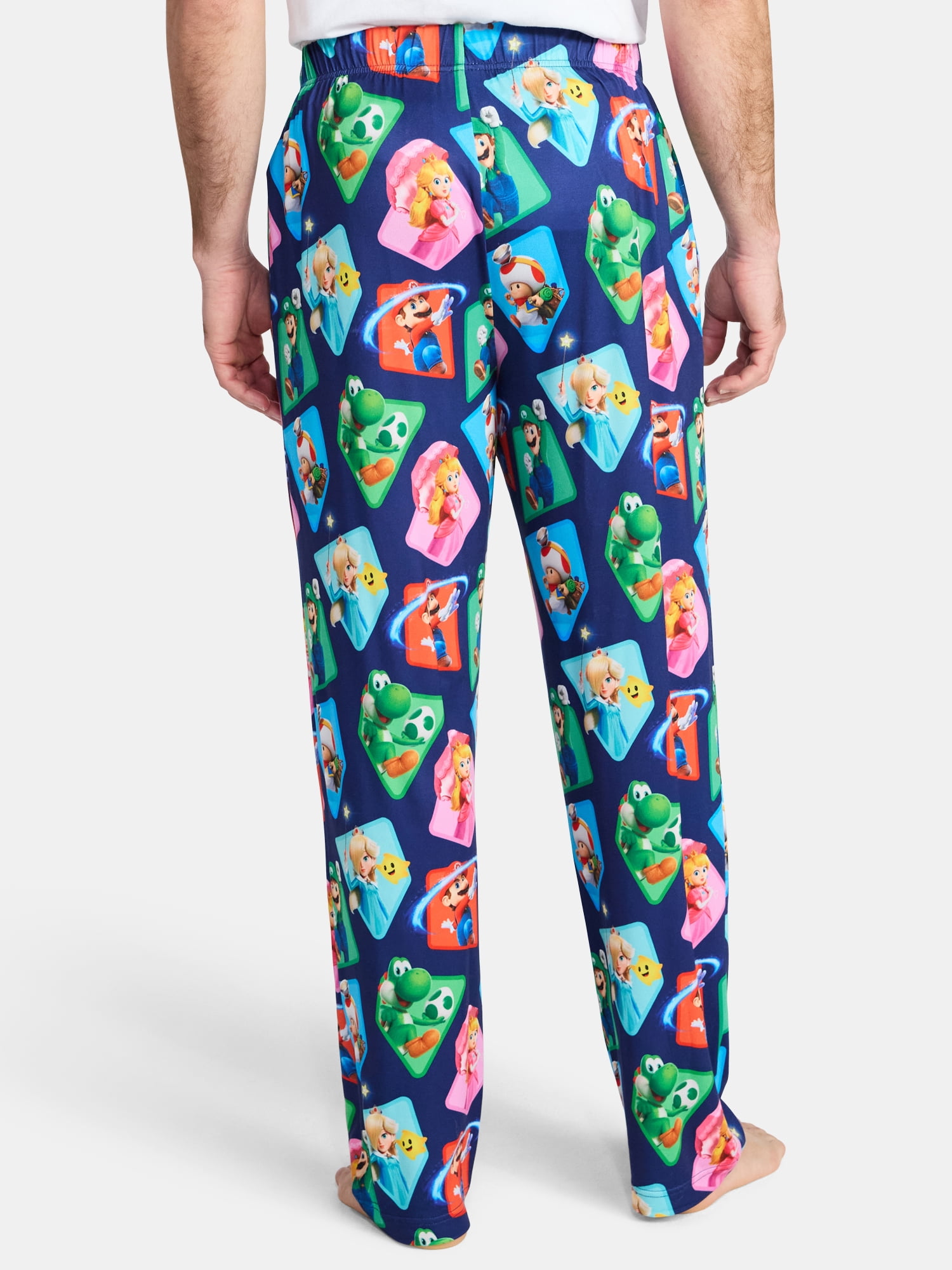 Super Mario Men’s Galaxy Movie Sleep Pants, Sizes S-2XL