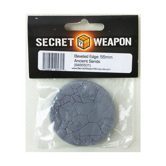 Secret Weapon Miniatures 55mm Beveled Base - Ancient Sands New