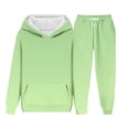 thumbnail image 4 of vdgthytj Boys Girls Sweatsuit 2 Piece Sweatsuits for Kids Gradient Sweatshirts and Jogger Sweatpants Sweat Set, 4 of 6