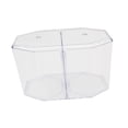 thumbnail image 4 of Tanque para peces beta pequeño, pecera pequeña, caja de cría transparente, pecera para betta con divisor para camarones, guppys, peces bebé, betta, 4 of 9
