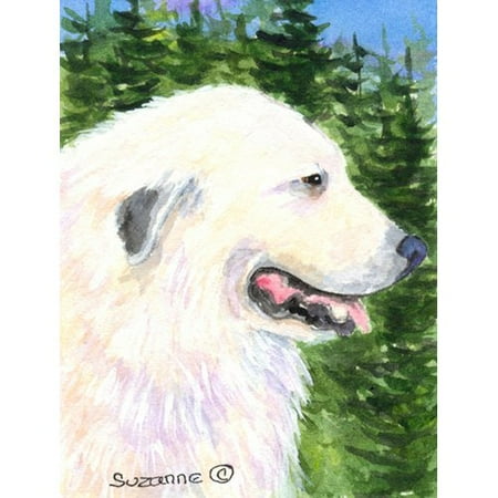 Caroline's Treasures Great Pyrenees 2-Sided Garden Flag