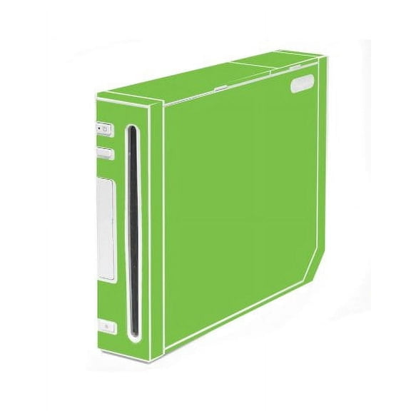 Nintendo Wii GREEN Console Skin
