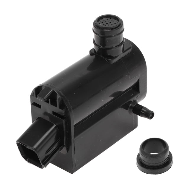 Bomba de limpiaparabrisas Unique Bargains No. 985103E000 para Hyundai Santa Fe 2001-2017, bomba de líquido limpiaparabrisas frontal negra, bomba de limpiaparabrisas de plástico 1 pieza