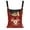 Deer, variant on Christmas Deer Hanging Storage Organizer Dirty Resistant Clothespin Bag with Strap with Large Opening Clothespin Bag Hanging Storage Organizer for Home Outdoor Supply