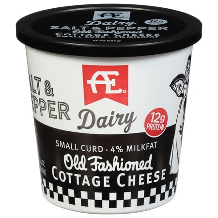 Anderson Erickson 4% Salt and Pepper Cottage Cheese, 24 oz.