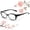 Classic Style + Black Frame, variant on Anti Fog Safety Glasses Anti Pollen Blue Light Goggles Side Shields Color Options Non-prescription