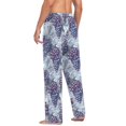 thumbnail image 7 of Many Grapes Mens Pajama Pants Cotton Elastic Waistband Lounge Sleep Pajama Bottoms Pj with Pocket, 7 of 7