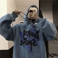 thumbnail image 2 of Sudaderas para Hombre Azul Ropa de Hombre Sudaderas con Capucha New Rock Graphic Hip Hop en Algodón Sudadera Estética Divertida Emo Barata, 2 of 5