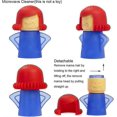 thumbnail image 2 of Limpiador de microondas Angry Mom shaofei a vapor Mad Mama Verde 8496983012, 2 of 5