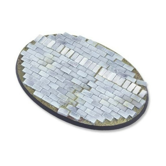 Tabletop Art 105mm Oval Base #1 - Flagstone New