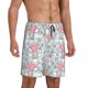 thumbnail image 2 of Balery Cute Rabbit And Heart Pantalones cortos de pijama de punto de algodón para hombre con cinturilla y bolsillos-Small, 2 of 6