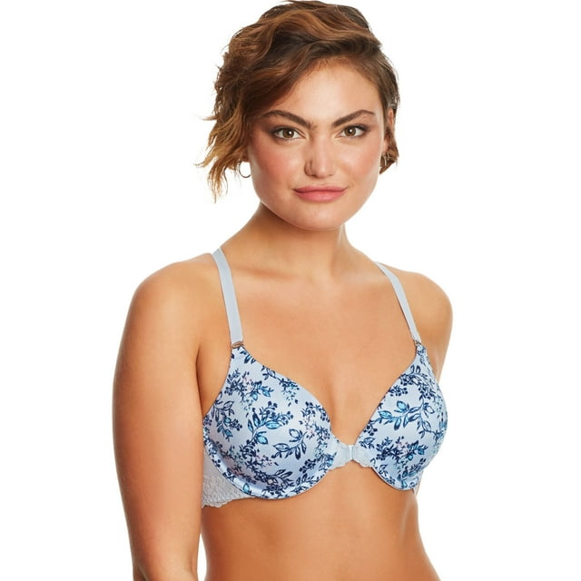 Maidenform Soutien-Gorge T-Back en Dentelle pour Femmes Pure Genius - Article à Succès, 36B