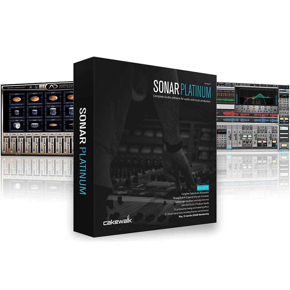 Cakewalk Sonar Platinum EDU Lab Pack 5 User Digital Audio Workstation