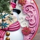 thumbnail image 4 of Fiudx Liquidación De Decoración Del Hogar Falda De Árbol De Navidad Rosa Faldas De Árbol De Terciopelo Con Lentejuelas De 36 Pulgadas Cubierta De Falda De Árbol De Navidad Vintage Para Decoración De, 4 of 7