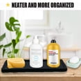 thumbnail image 4 of Bandeja De Tocador De Cerámica Rectángulo Pequeño, Bandeja De Bañera Organizador De Baño, Soporte De Cosméticos Para Tejido Vela Toalla Planta Joyería Anillo Plato Aparador -1 Pc, 4 of 5