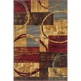 thumbnail image 1 of Unique Loom Barista Urban Geometric Area Rug 6' x 9' Rectangular Multi/Beige, 1 of 1