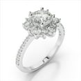 thumbnail image 5 of 1.60 Ct Excellent Round Diamond Wedding Rings for Women Solid 18K White Gold, 5 of 8