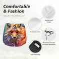 thumbnail image 6 of Haiem Color Splash Fox Portrait Women's 2 in 1 Running Shorts - Lightweight Athletic Workout Gym Yoga Breathable Sports Shorts Liner with Phone Pockets-X-Large, 6 of 9
