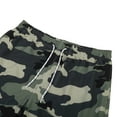 thumbnail image 3 of Quick Dry Swim Shorts with Mesh Lining Men's Beach Trunks Beach Shorts with Drawstring Elastic Waist and Pockets, 3 of 8