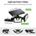 thumbnail image 3 of YI LIGHTING LED Outdoor Solar 800LM Adjustable Weatherproof Flood & Security Light, 3 of 6