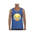 thumbnail image 1 of MmF - Men's Tank Top for Men, up to Men Size 3XL - Emoji Laughing Tears, 1 of 5