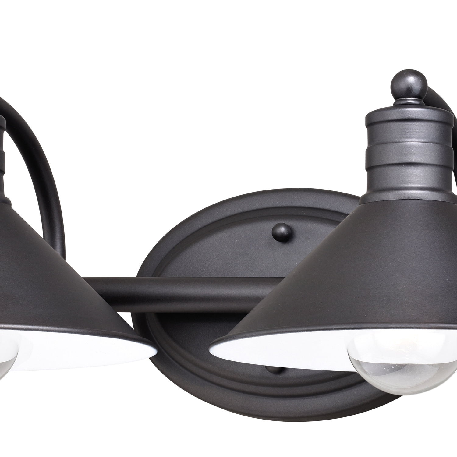 2 Light Bathroom Vanity Fixture - Bronze Barn Lighting - Modern Farmhouse Style