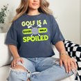 thumbnail image 2 of Golf Is A Good Walk Spoiled, Denim Comfort Colors T-Shirt, 2XL, 2 of 3