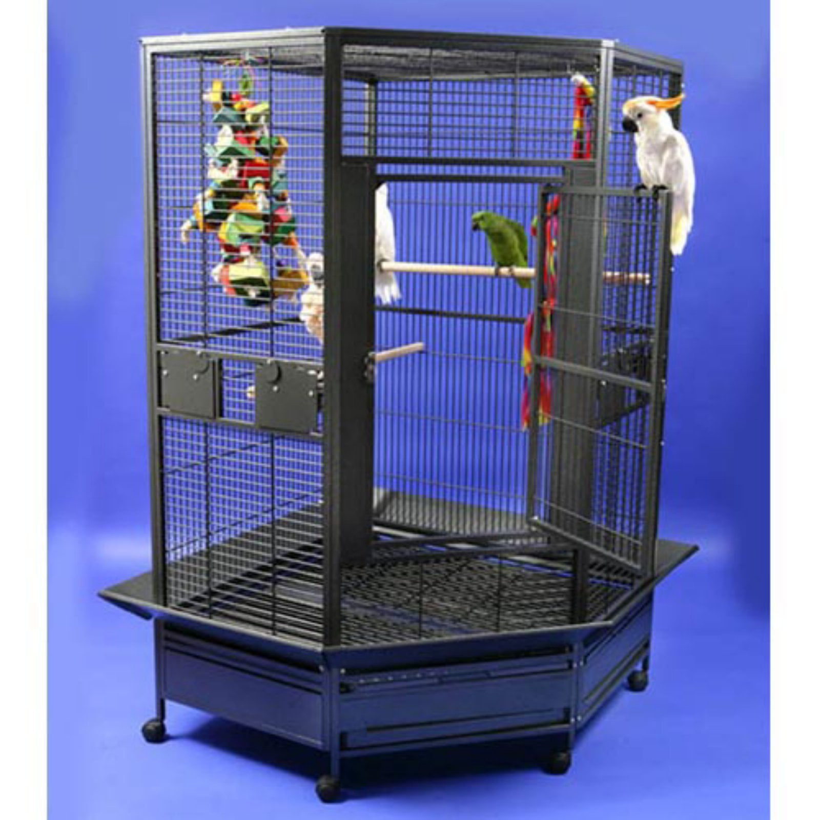 A and E Cage Co. Large Corner Bird Cage 14022 - Walmart.com - Walmart.com