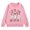 Pink, variant on Mercatoo Autumn Winter and Halloween Medium and Large Children's Personalized Sweatshirts Teenagers' Long Sleeved Cute Sweatshirts