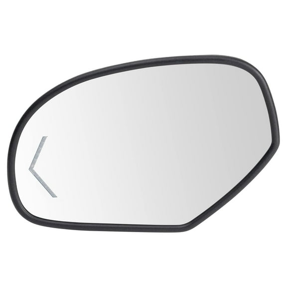 TRQ Mirror Glass w/ Backing Plate Heated Driver Side for Cadillac Chevy GMC SUV MGA08988 Fits select: 2007-2013 CHEVROLET SILVERADO, 2008-2013 GMC SIERRA