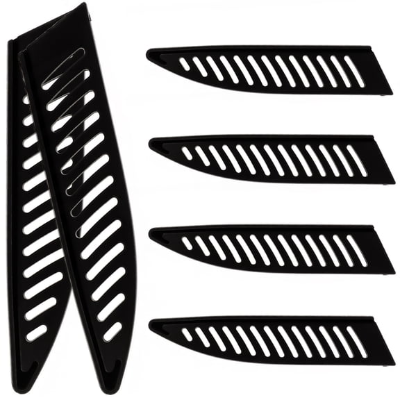 6 Pcs Knife Protector Sleeve Knive Sets Knife Set Hollow Out Protective Cover Pp