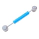 thumbnail image 3 of Tablero de actividades para contar cuentas, tablero sensorial de juguete para aprender habilidades básicas Azul, 3 of 7