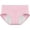 Pink, variant on Scyoekwg Women's Textured Cotton Panties Low Waisted Breathable Ribbed Stretch Briefs Soft Comfort Everyday Underwear (Pink,M)