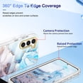 thumbnail image 4 of Étui de Luxe pour Samsung Galaxy S23 Plus/S23+ Motif IMD Mince Protection Complète Durable Antichoc Support de Charge Sans Fil, Butterfly, 4 of 7
