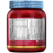 BSN N.O.-XPLODE Cool Rush Pre Workout Powder, Preworkout Energy Supplement for Men and Women with Creatine and Beta-Alanine, New Flavor: Mango Citrus Smash, 30 Servings