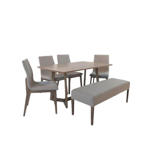 Antecomedor Kessa Muebles Briggs Nogal
